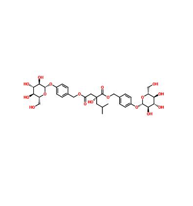 1,4-二[4-(葡萄糖氧)芐基]-2-異丁基蘋果酸酯分析對(duì)照品 58139-23-4